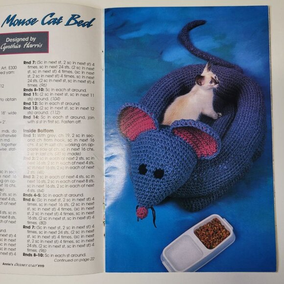 Annies Crochet To Go 1999 No 119 Halloween Jack-o-Lantern Crafting Blanket Fall - Picture 5 of 10